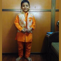 UKG A made Dandiya. Happy Navratri