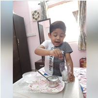 Could you lift an ice cube with a string?? Here U Kg B students are showing how to lift it…