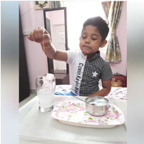 Could you lift an ice cube with a string?? Here U Kg B students are showing how to lift it…