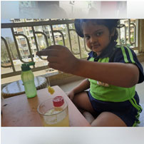 Could you lift an ice cube with a string?? Here U Kg B students are showing how to lift it…