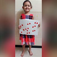 LKG A Photo’s for Red color Activity