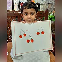 LKG A Photo’s for Red color Activity