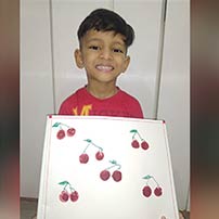 LKG A Photo’s for Red color Activity