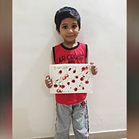 LKG A Photo’s for Red color Activity