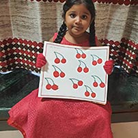 LKG A Photo’s for Red color Activity