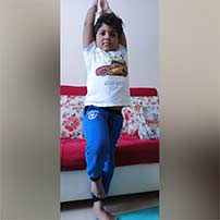 Grade 1b Yoga day pics