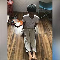 Pictures of yoga day celebration – grade 4