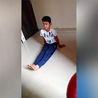 Pictures of yoga day celebration – grade 4