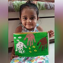 LKG A photos for farm animals painting activity