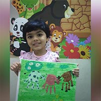 LKG A photos for farm animals painting activity