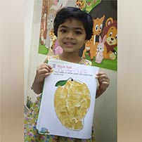 LKG A yellow color activity photos