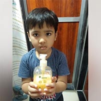 Hand washing activity