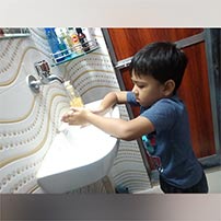 Hand washing activity