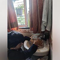 Hand washing activity