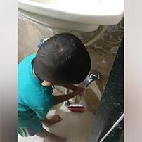 Hand washing activity