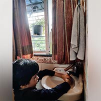 Hand washing activity