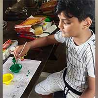 Diwali Activity of grade 1 A