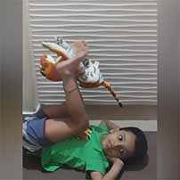 Fun activities by LKG B parents