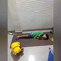 Fun activities by LKG B parents