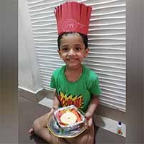 Fun activities by LKG B parents