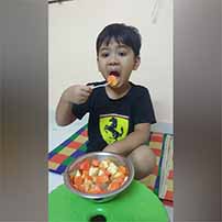 Fun activities by LKG B parents