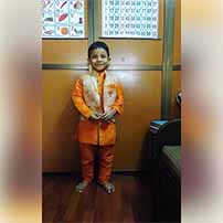 UKG A made Dandiya. Happy Navratri