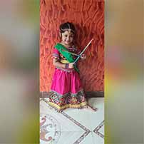 Wishing a cheerful Navratri