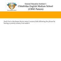 Each fruit a day keeps doctor away