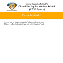 Parents day Activity