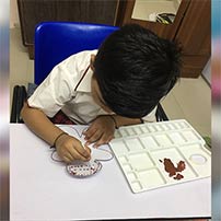 Brown color activity LKG B