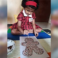 Brown color activity LKG B