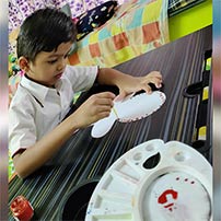 Brown color activity LKG B