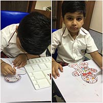 Brown color activity LKG B