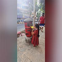 Online session in the offline way.