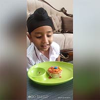 seasoning the new year cupcake