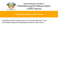 LKG children engrossed