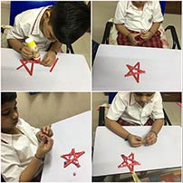 Star shape activity LKG B
