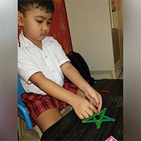 Star shape activity LKG B