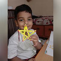 Star shape activity LKG B