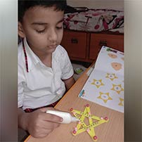 Star shape activity LKG B