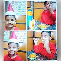 Thread Painting by Grade 3