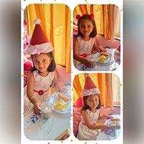 Thread Painting by Grade 3