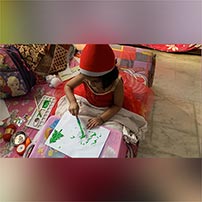 Lkg B munchkins Christmas activity