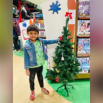 Lkg B munchkins Christmas activity