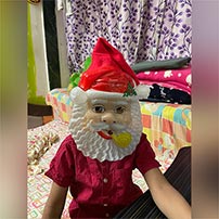 Lkg B munchkins Christmas activity