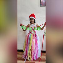 Lkg B munchkins Christmas activity