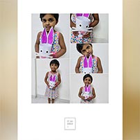 Art and craft done by nursery class.